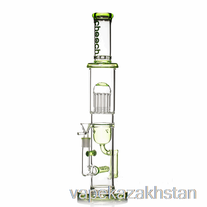 Vape Smoke Cheech Glass Tree Recycler Big Rig Bong Green